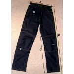 Spodnie motocyklowe Jeans - z ochraniaczami Rozmiar XL